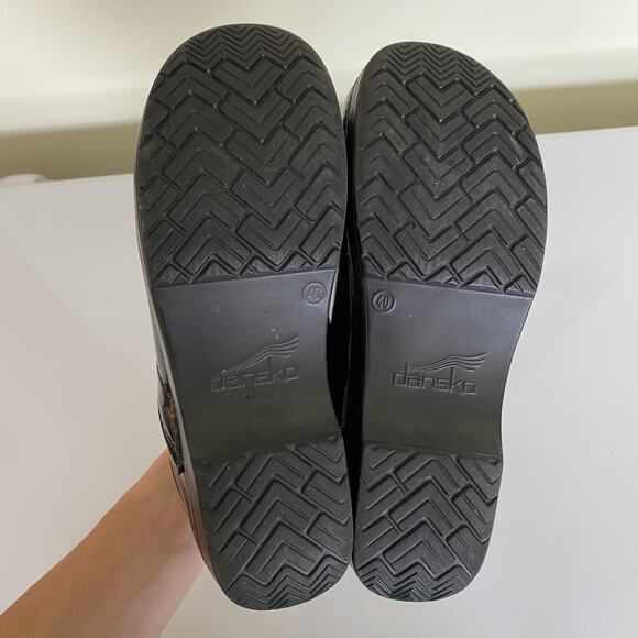 Dansko Leopard Print Mules - Picture 8 of 11